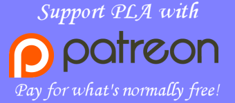 Support PLA by subscribing with Patreon!