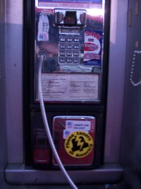 parking lot pay phone