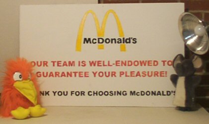 McDonald's Sign Prank